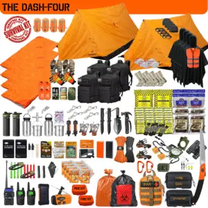 THE DASH-FOUR: Four-Man 72+ Hour Survival Kit