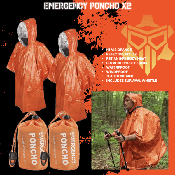 PONCHO ORANGE
