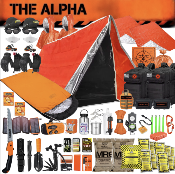 THE ALPHA survival kit BLACK