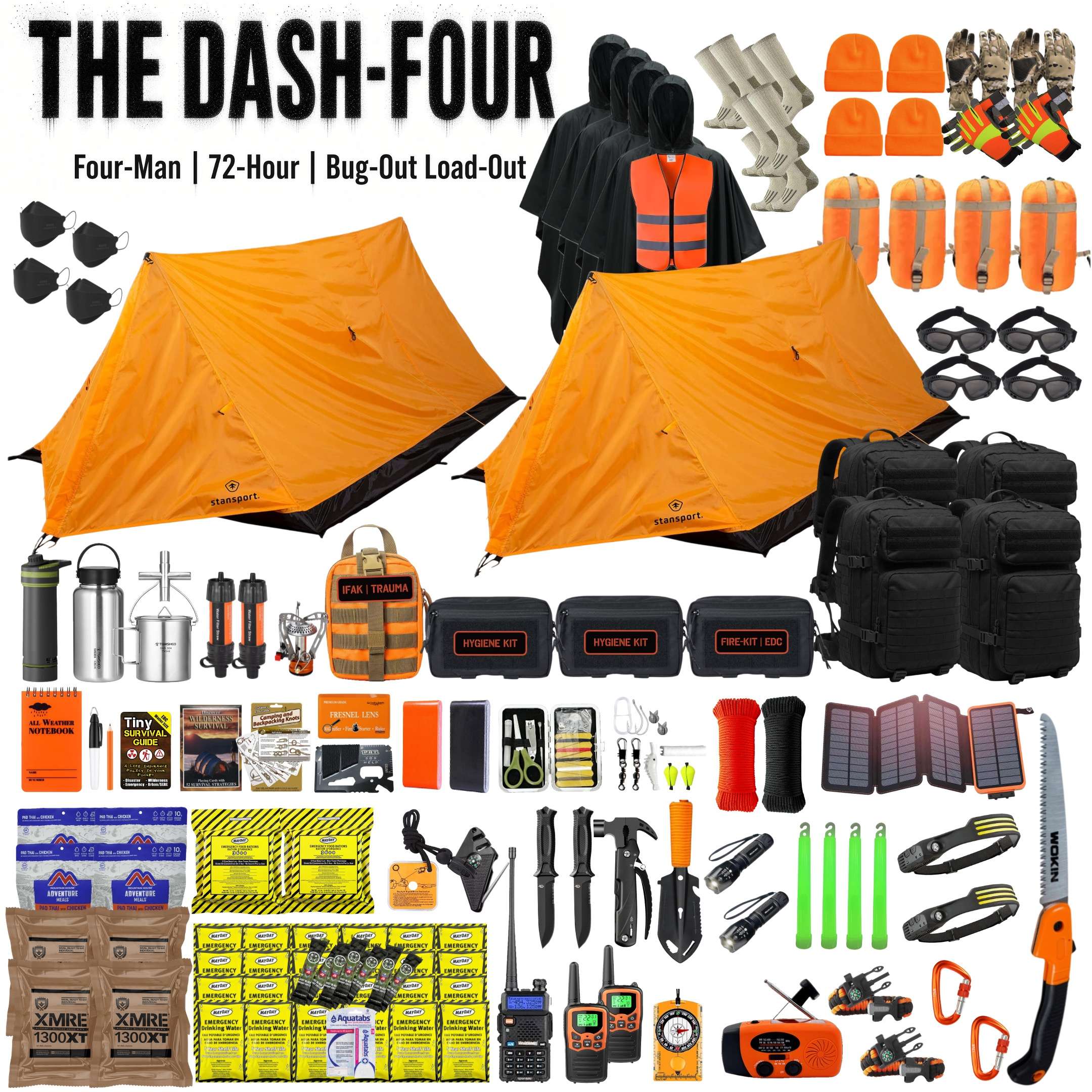 THE DASH-FOUR HERO BLACK