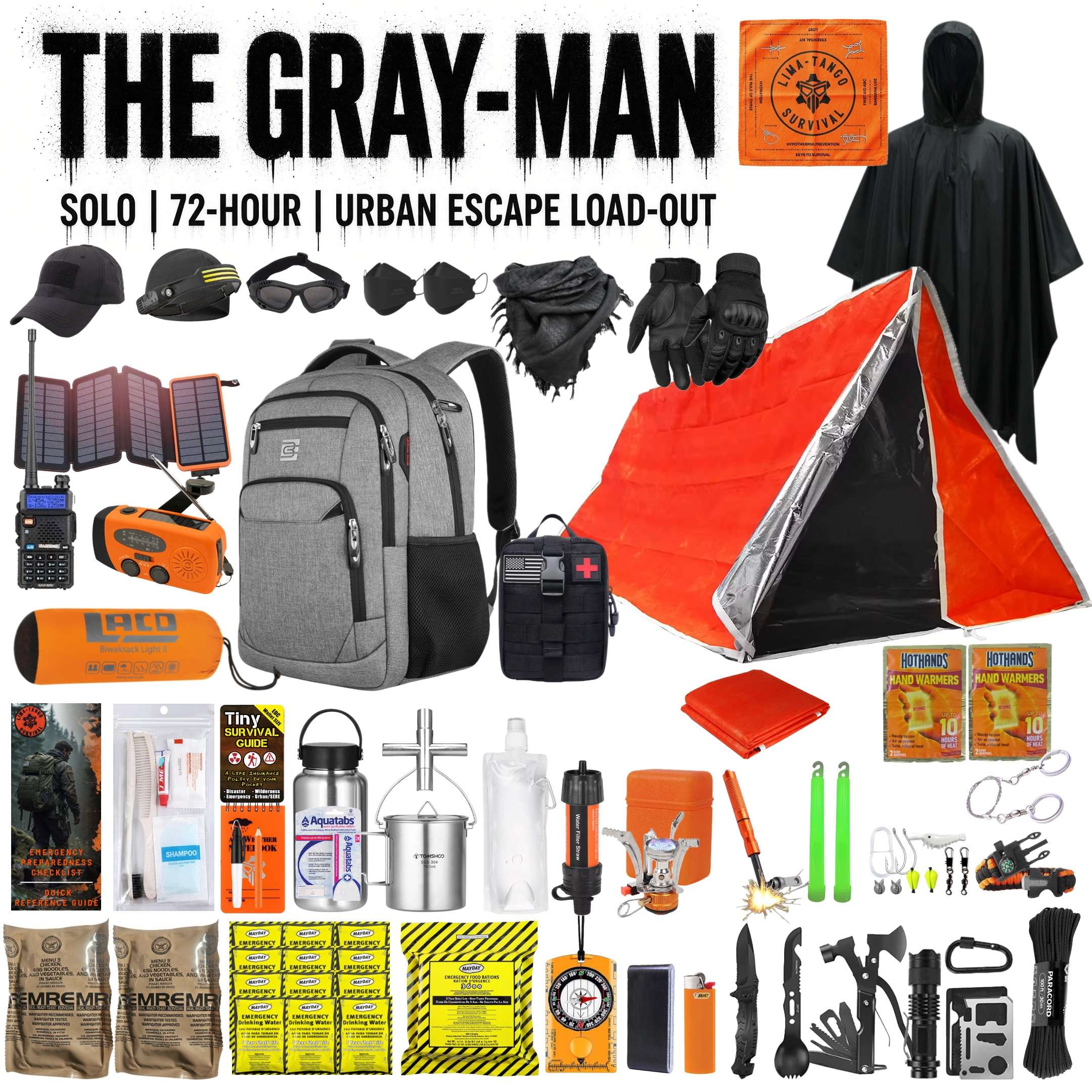 THE GRAY-MAN HERO LIGHT GRAY