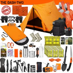 THE DASH-TWO: Two-Man 72+ Hour Survival Kit