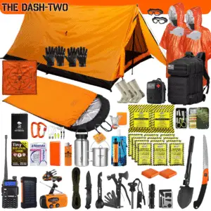 THE DASH-TWO: Two-Man 72+ Hour Survival Kit