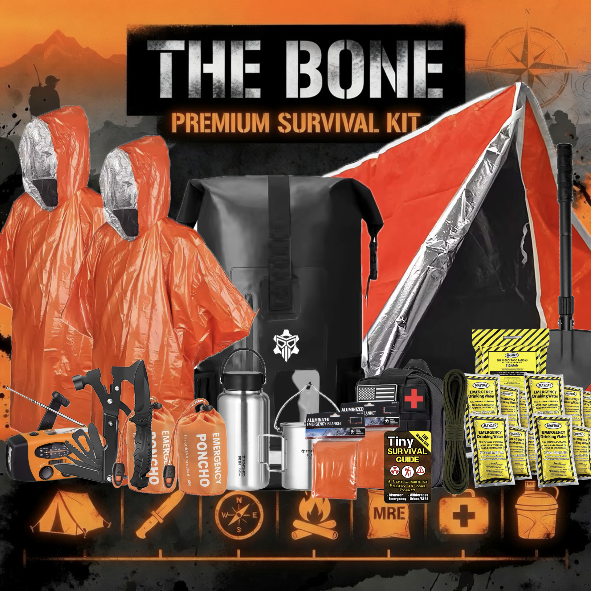 THE BONE HERO BLACK