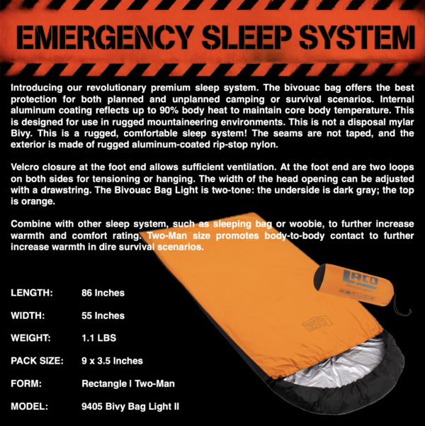 WAYFINDER LACD BIVVY