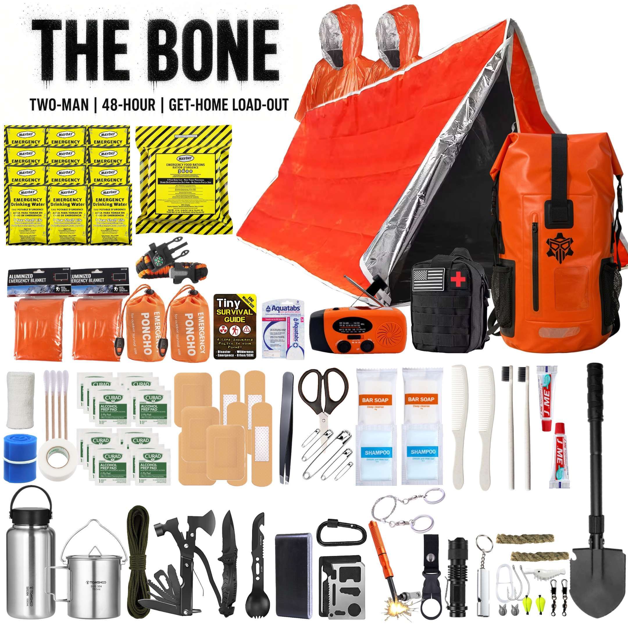 THE BONE HERO ORANGE