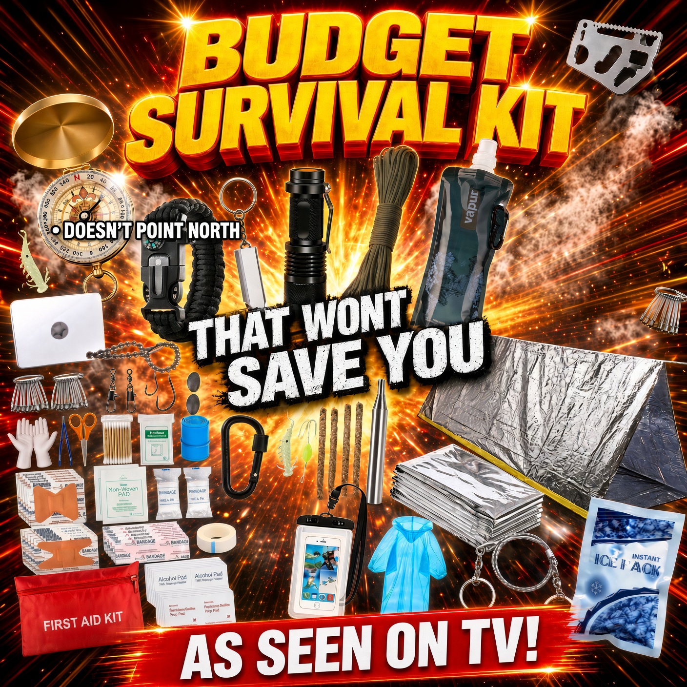 BUDGET KIT THAT WONT SAVE YOU