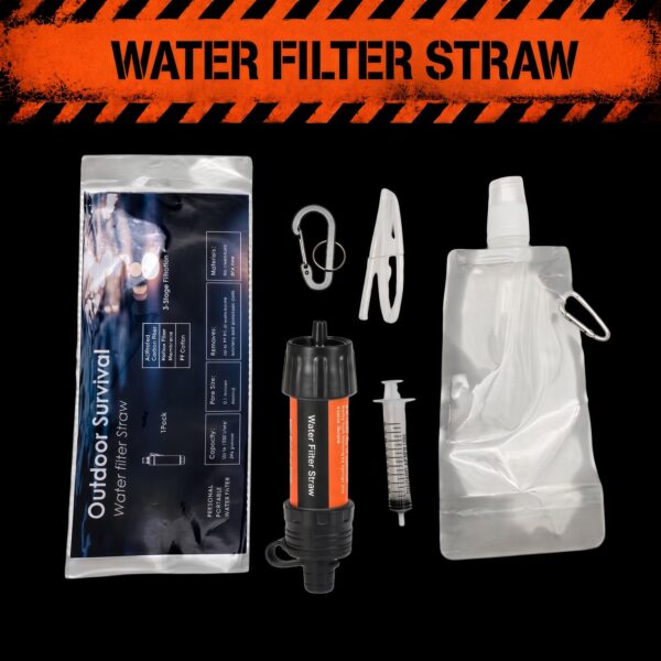 WATER STRAW FILTER EXPLODED VIEW